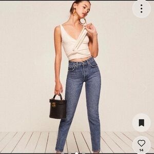Reformation Skinny French Jeans
